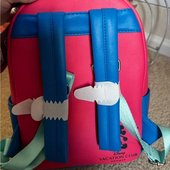 Disney Kids Backpack - Pink and Blue Adventure
